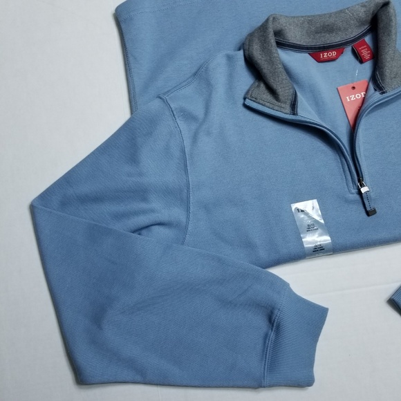 Izod luxury sport 1/4 zip sweater - New - Picture 4 of 8